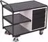Cordes Werkstattwagen 3 Ladeflächen, 4 Schubladen, 1125x625x1010mm (sw-600.605/AG)