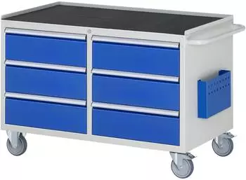 Rau Montagewagen LL3.0.0 1145x650x795mm, 6 Schubladen (05-LL3.0.0A-MT.11)