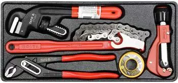 Yato Schubladeneinsatz 385x175x41mm mit Hydrauliker-Set Nr. 2 (YT-55481)