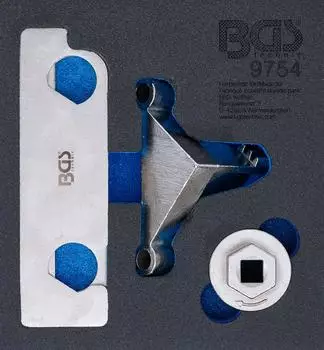BGS Motor-Einstellwerkzeug-Satz f&uuml;r Opel, Saab, Werkstattwageneinlage 1/6 (9754)