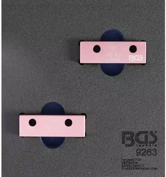 BGS Nockenwellen-Arretierwerkzeug-Satz f&uuml;r Fiat 2.0l 20V, Werkstattwageneinlage 1/6 (9263)