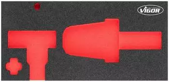 Vigor Blinky Weichschaum-Einlage, leer 393x188mm (V4921-L)