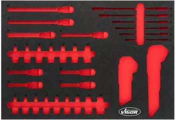 Vigor Blinky Weichschaum-Einlage, leer, 393x563mm (V5173-L)