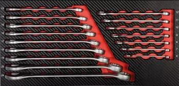 Projahn Gabelringschlüssel-Einlage 16-teilig, 6-24mm (5999-011)