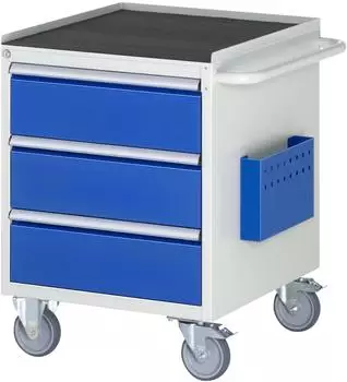 Rau Montagewagen Serie 7000 Metall-Top 3 Schubladen 580x650x795mm (05-L3.0A-MT.11)