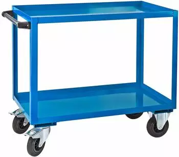 ADB Etagenwagen 2 Etagen, blau, 100x50x91,5cm (21042)