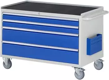 Rau Montagewagen XXL3.1, 1145x650x795mm, 4 Schubladen, MT-Top 25mm (05-XXL3.1A-MT.11)