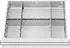 STIER Schubladeneinteilung Metall 500x450mm 6 Fächer BLH 200-300mm (903897)