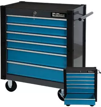Trutzholm Trutzi Werkstattwagen 6 Schubladen, blau, abschlie&szlig;bar (24546)