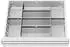 STIER Schubladeneinteilung Metall 500x450mm, BLH 100/125mm, 8 Fächer (903955)