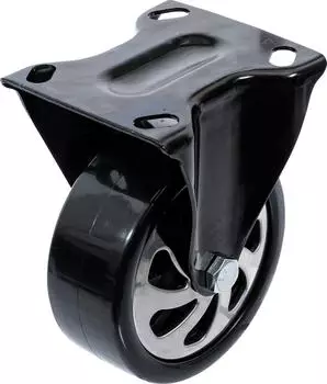 BGS Bockrolle mit Montageplatte für Werkstattwagen (4107-4)