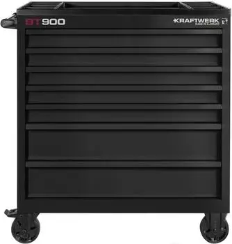 Kraftwerk BT900 Werkstattwagen 7 Schubladen, schwarz (101.217.BLK)