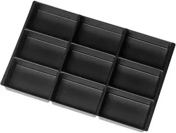 Rau Schubladen-Einteilungs-Set Schublade-E, 9 F&auml;cher, H 60-360mm (E-ET-MS-T9)
