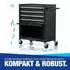 NTG Werkstattwagen Blackline 70-tlg., 4 Schubladen, schwarz (WZW.BLACK-3010)