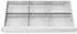 STIER Schubladeneinteilung Metalleinteilung BLH 100/125mm 800x450mm 6 Fächer (903935)