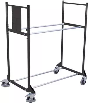 VARIOfit Reifenwagen 2 Etagen, anthrazit, 300kg Tragkraft (sw-646.003/AG)