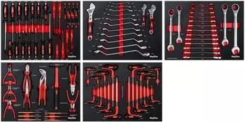 Chemin&eacute;es M&eacute;phisto Werkzeugeinlagen-Set 5-teilig mit Werkzeug, Soft Inlay