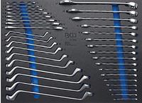 Bgs Technic - Werkstattwageneinlage 3/3: Maulschl&uuml;ssel / Ringschl&uuml;ssel 35-tlg.