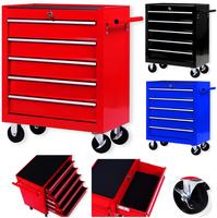 Werkstattwagen Rollwagen Werkzeugwagen Werkzeugkiste F&auml;cher Toolbox Werkzeug-box 5
