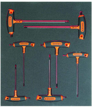 Bahco 7-teilig TORX Schraubendreher mit T-Griff (FF1F1007)