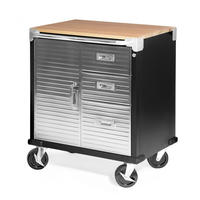 Primaster Werkstattwagen Schwerlastschubladen 75x50x87 cm Werkzeugwagen Werkzeug