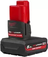 Milwaukee M12HB5 Akku wiederaufladbar