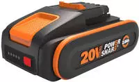 Worx Akku ""WA3639 PowerShare"" 20 V, 2 Ah, mit h&ouml;her Sicherheit & l&auml;ngerer