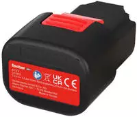 Fischer 553415 Werkzeug-Akku 7.2V 2.5Ah Li-Ion