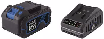 Scheppach IXES 20V 4Ah und Ladeger&auml;t 2,4A (Starterkit SBSK4.0)