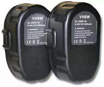 vhbw 18V 2x 3Ah (118261144)