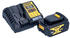 1 Akku, 4 Ah, mittel: DeWalt DCB 1104