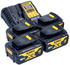 4 Ah, 4 Akkus, mittel: DeWalt DCB 1104