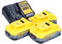 3 Akkus, 5 Ah, mittel: DeWalt DCB 1104