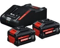 BOSCH Akku-Starter-Set 18V 2xEXBA 18V-80, EXAL 12V/18V-160