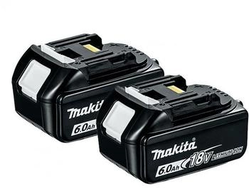 Makita Makstar 18V LXT Li-Ion 6,0 Ah BL1860B 2er-Pack