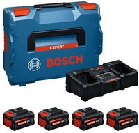 Bosch Werkzeugakku EXPERT 2x EXBA18V-55 + 2x EXBA18V-80, 18 V / 5,5 Ah + 8,0 Ah, 4
