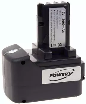 Powery Akku f&uuml;r metabo Typ 6.31747.00