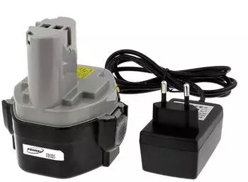 Powery Akku für Makita Radio BMR102 inkl. Ladegerät 2000mAh