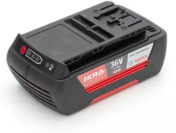 Ikra BOSCH 36 V Li-Ion Akku 2,0 Ah Europe (Kompatibel mit allen 36V BOSCH Artikeln)