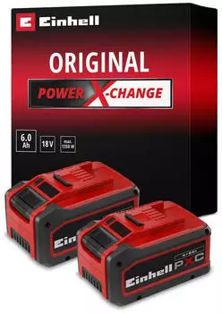 Einhell PXC-Twinpack 18V 4-6 Ah Multi-Ah Power X-Change Plus