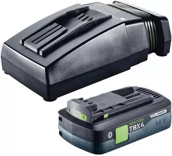Festool Energie Set 18V, Akku BP 18 TBX 4 C-ASI 4,0Ah + Ladeger&auml;t TCL 6 (1xTBX4/TCL6)