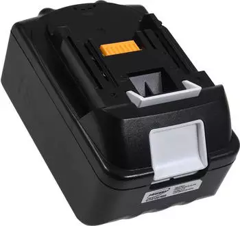 Powery Akku kompatibel mit Makita Blockakku baugleich Typ LXT400 mit LED