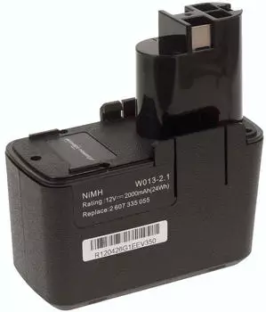 Powery PSR 12VES-2 Akku 12V 2000mAh NiMH