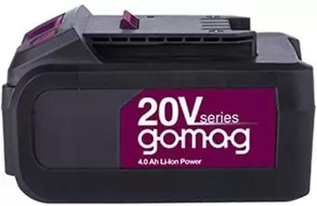 Gomag 4Ah Akku GO-ABP4.0 Ersatzakku 20V f&uuml;r alle 20V Gomag Ger&auml;te