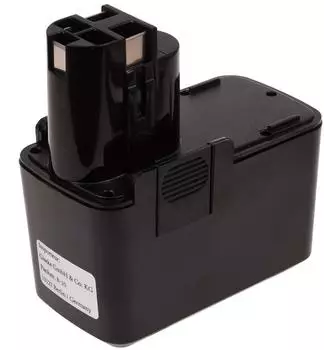 Powery Ersatzakku NiMH 9,6V 2000mAh f&uuml;r Bosch (2607335037)