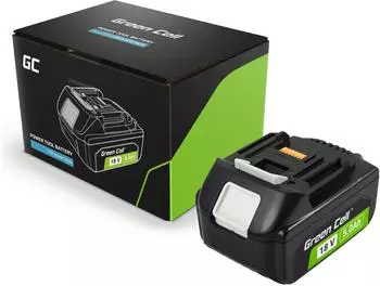 GreenCell BL1850 Werkzeug-Akku 18V 5Ah Li-Ion (PTMA18V5)