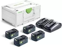 Energie-Set SYS 18V 4xHP5,0/TCL6DUO