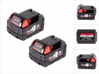 Milwaukee M18 B4 Akku-Starter-Set 18V 4,0Ah (4932430063)