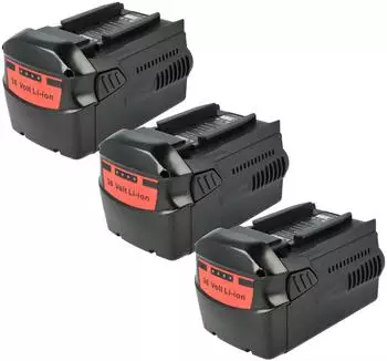 EXTENSILO Ersatzakku Li-Ion 36V 7000mAh, 3er-Pack (182438511)