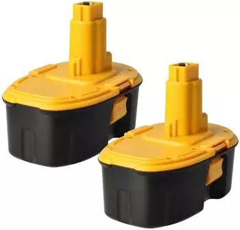 vhbw Ersatz-Akku 2er-Pack NiMH 18V 4000mAh für Werkzeug (183664581-7)